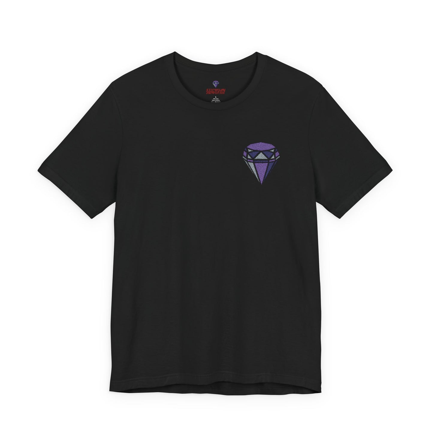 The Szechuan Amethyst Ash - Embroidered Darks