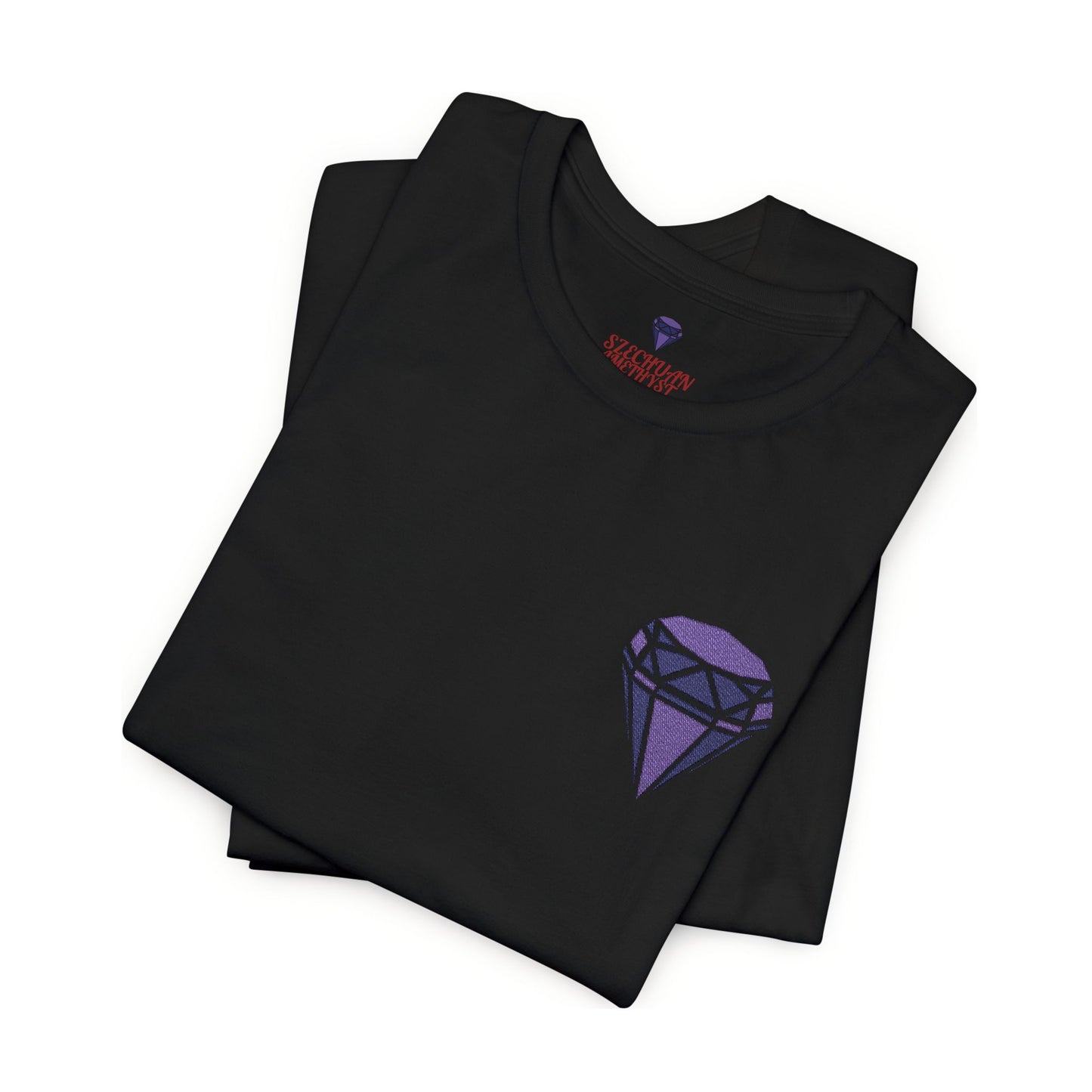 The Szechuan Amethyst - Embroidered Darks