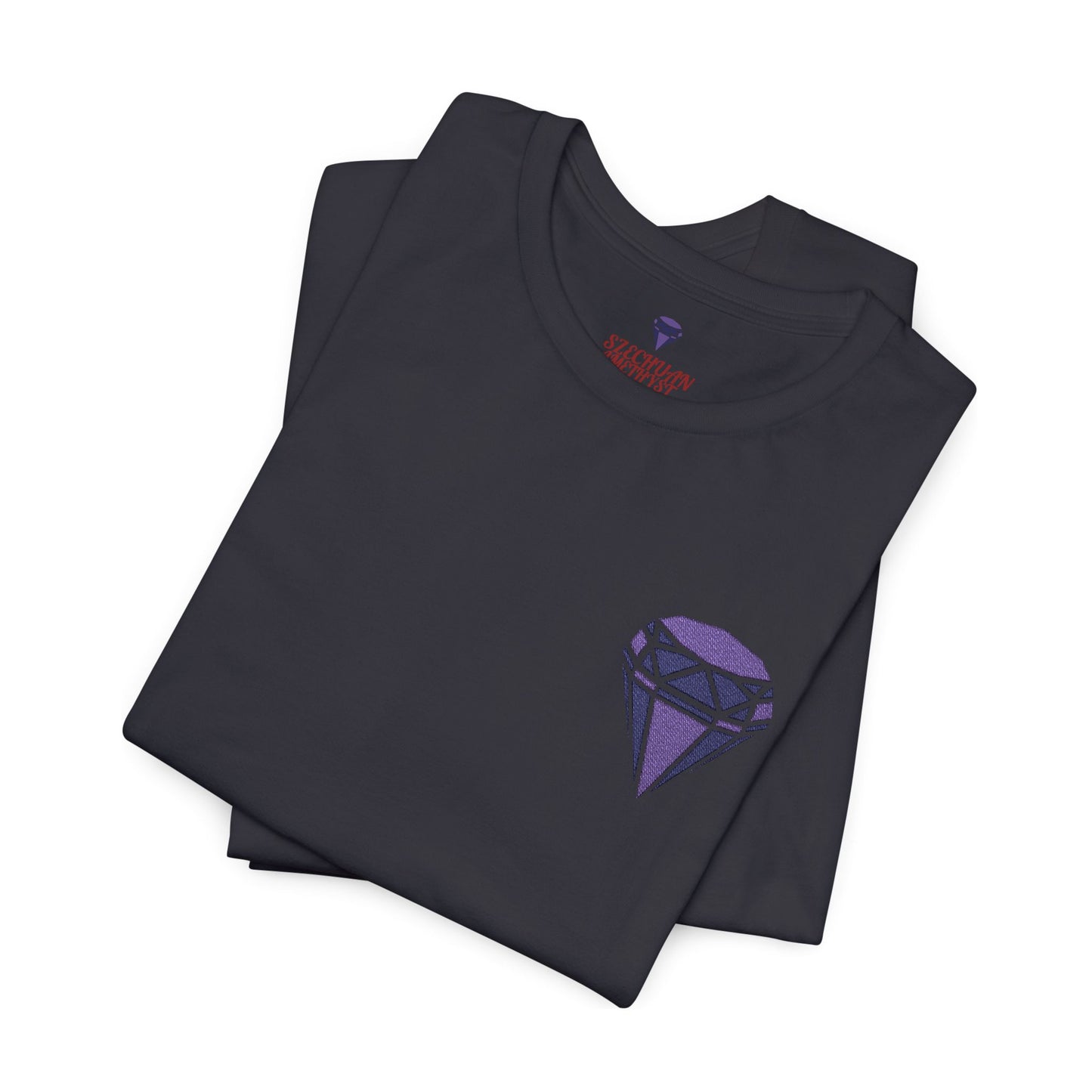 The Szechuan Amethyst - Embroidered Darks