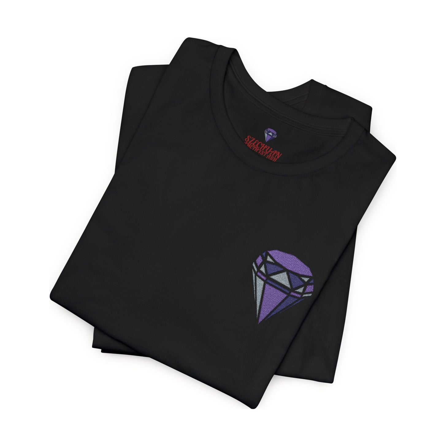 The Szechuan Amethyst Ash - Embroidered Darks
