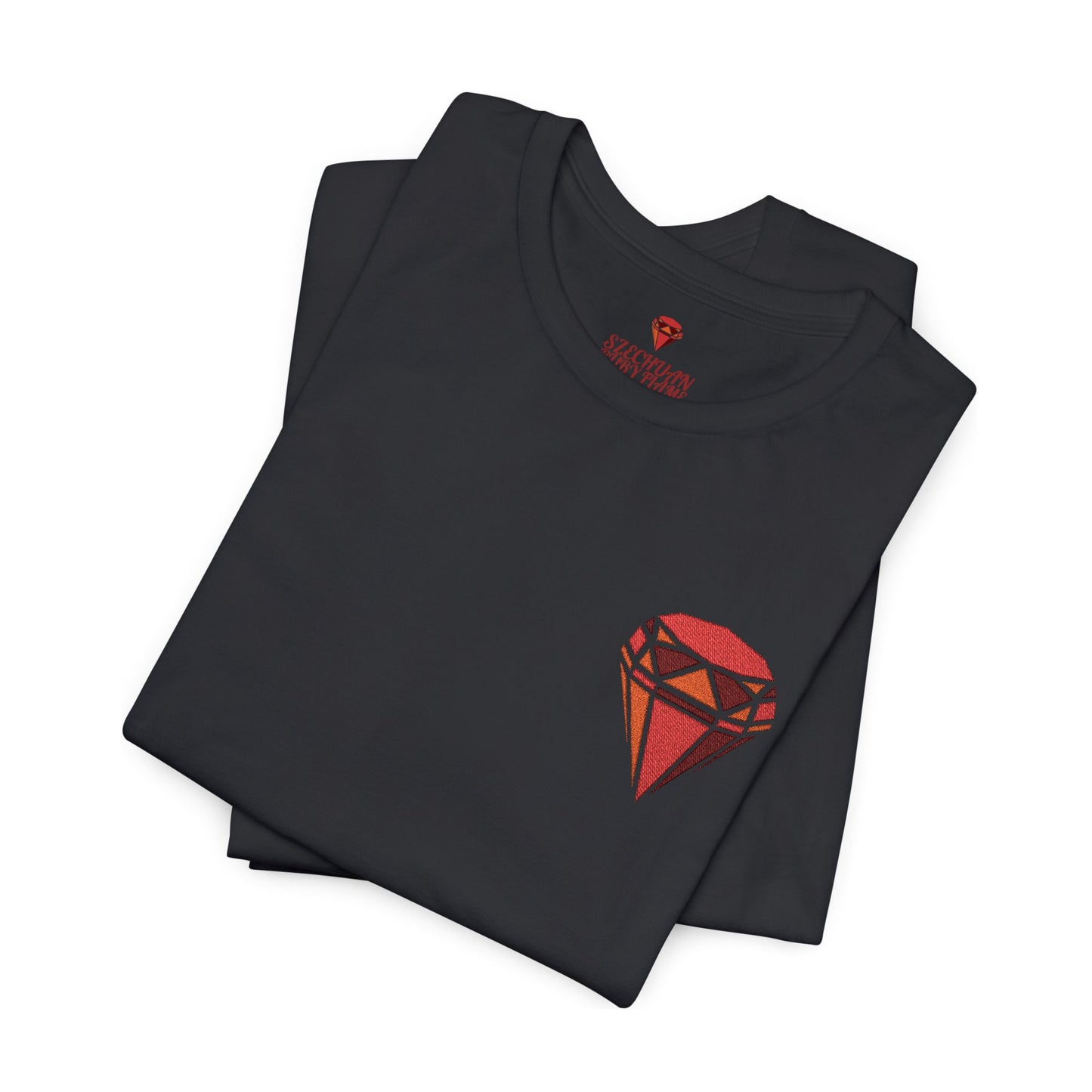 The Szechuan Ruby Flame - Embroidered Darks