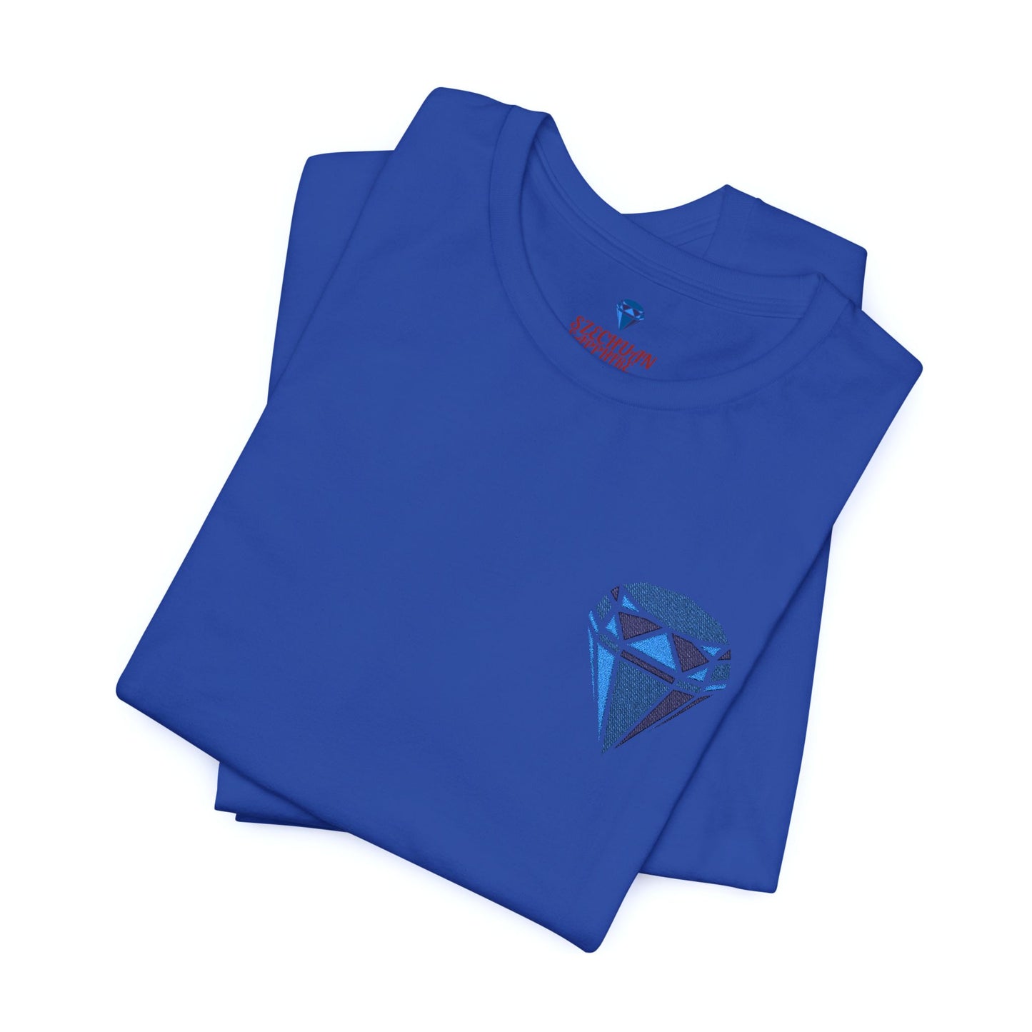 The Szechuan Sapphire - Embroidered Darks