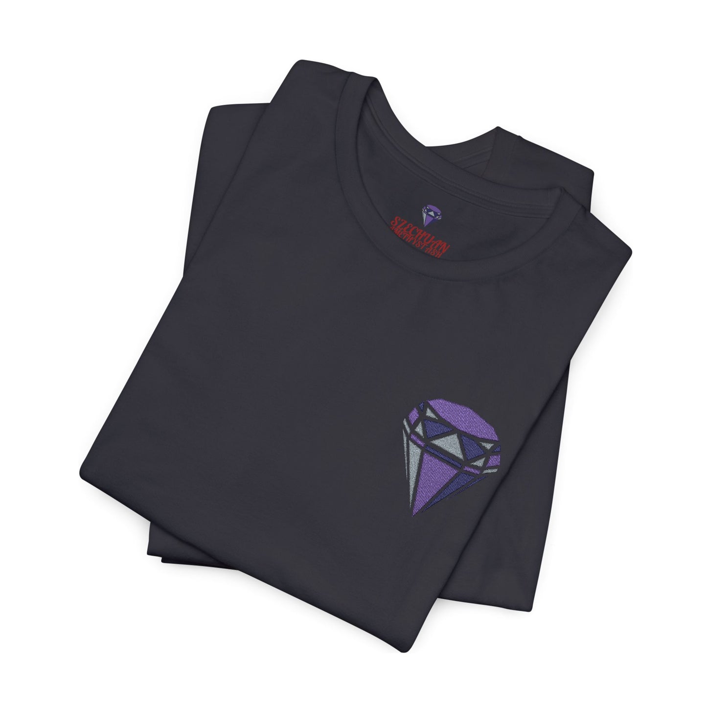 The Szechuan Amethyst Ash - Embroidered Darks