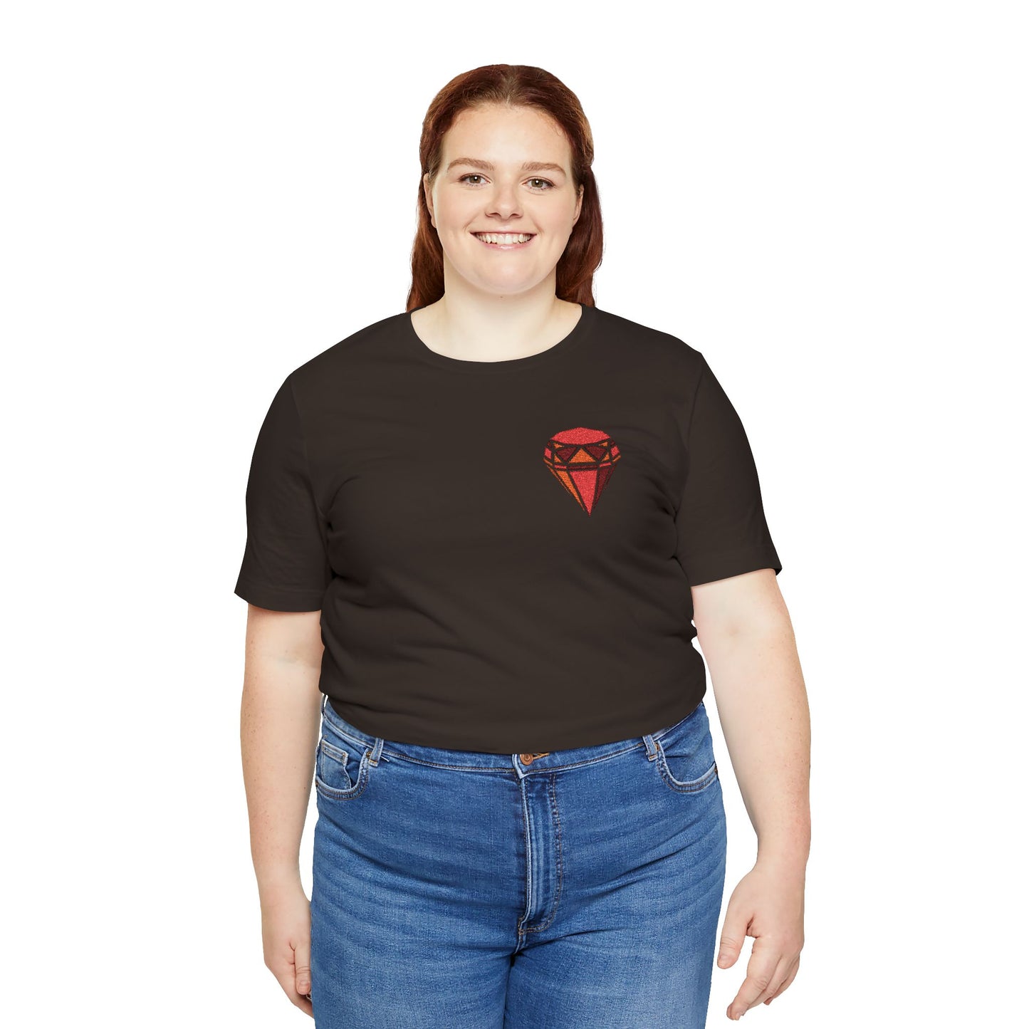 The Szechuan Ruby Flame - Embroidered Darks