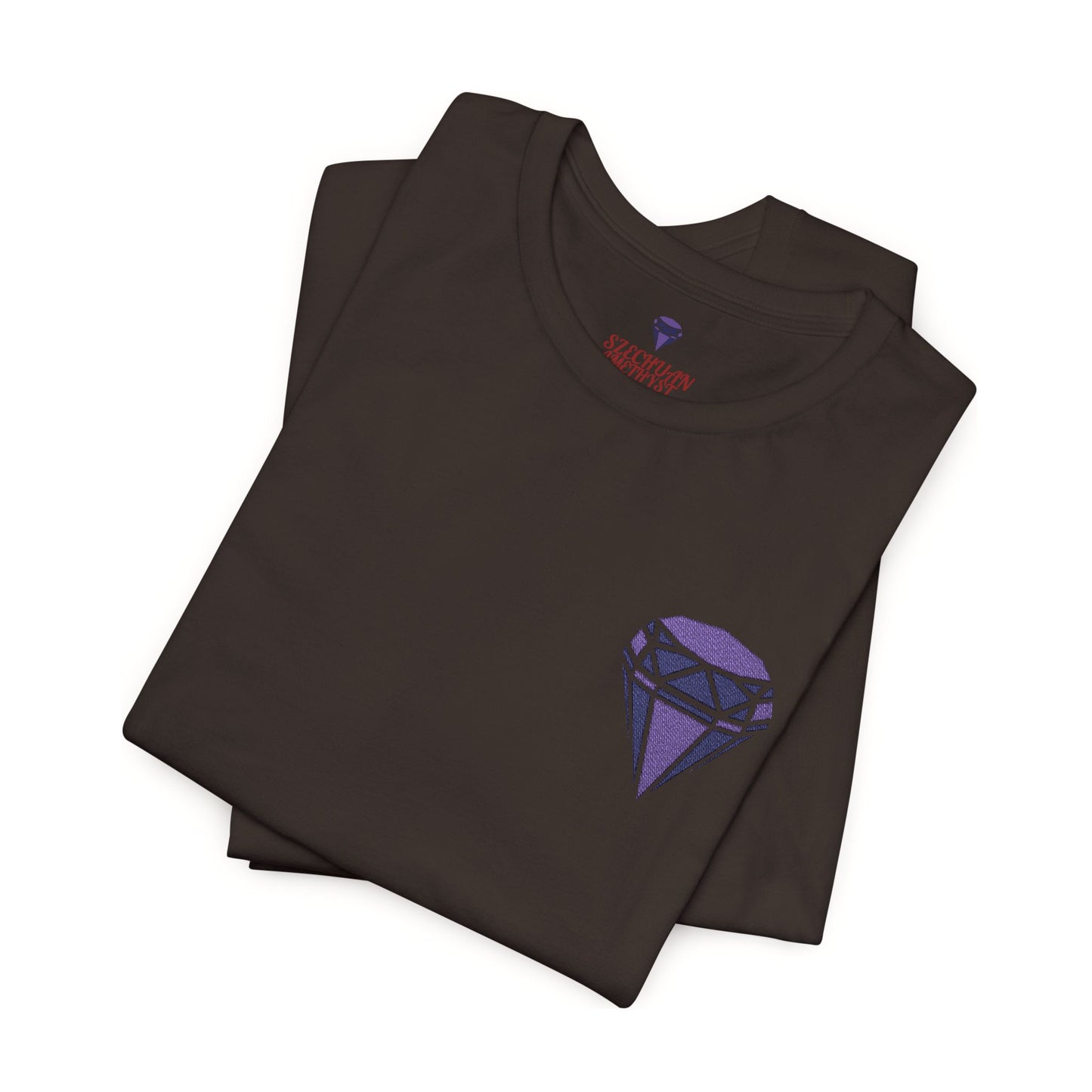 The Szechuan Amethyst - Embroidered Darks