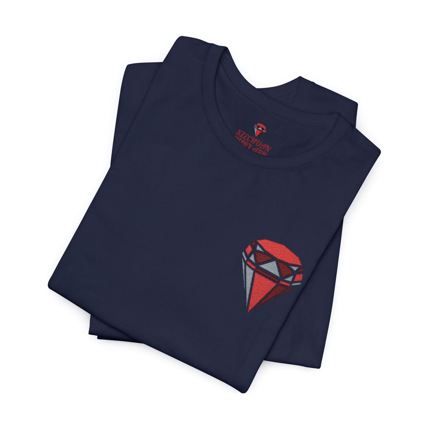 The Szechuan Ruby Ash – Embroidered Darks