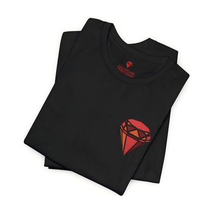 The Szechuan Ruby Flame - Embroidered Darks