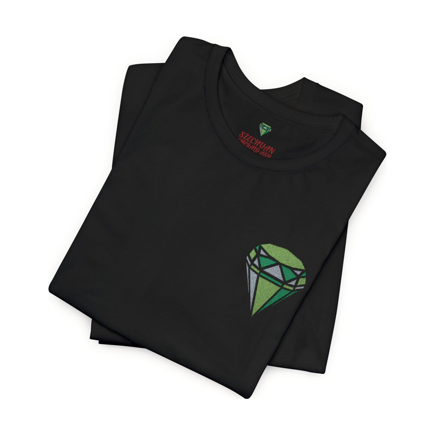 The Szechuan Emerald Ash – Embroidered Darks