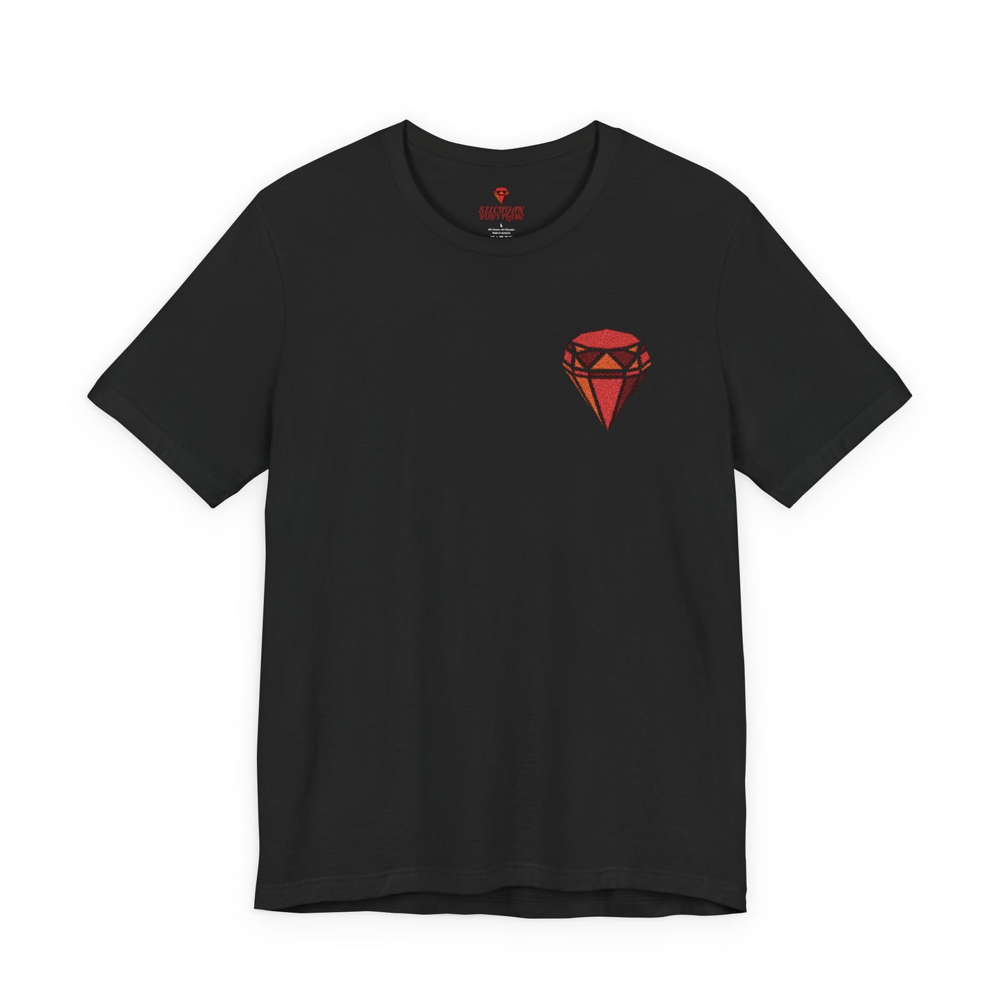 The Szechuan Ruby Flame - Embroidered Darks
