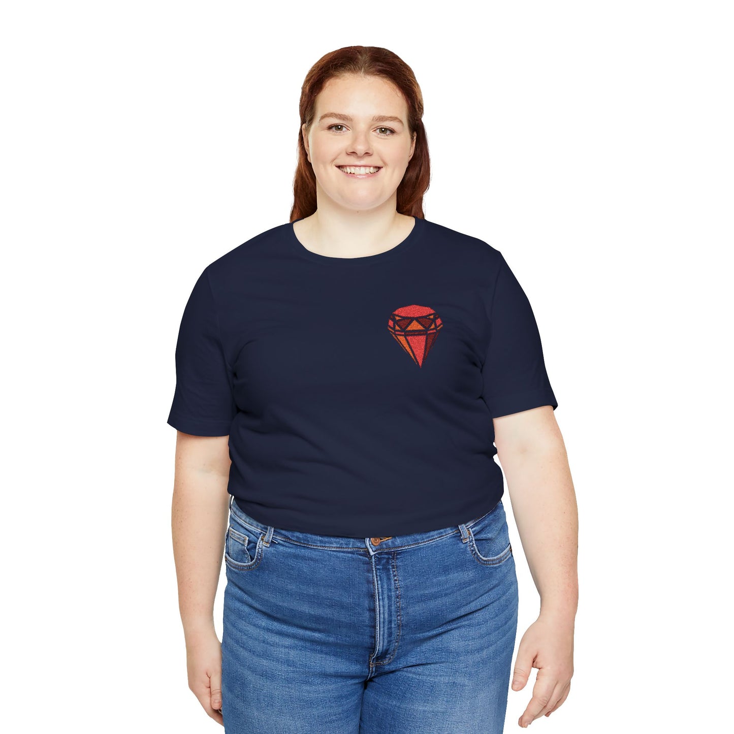 The Szechuan Ruby Flame - Embroidered Darks