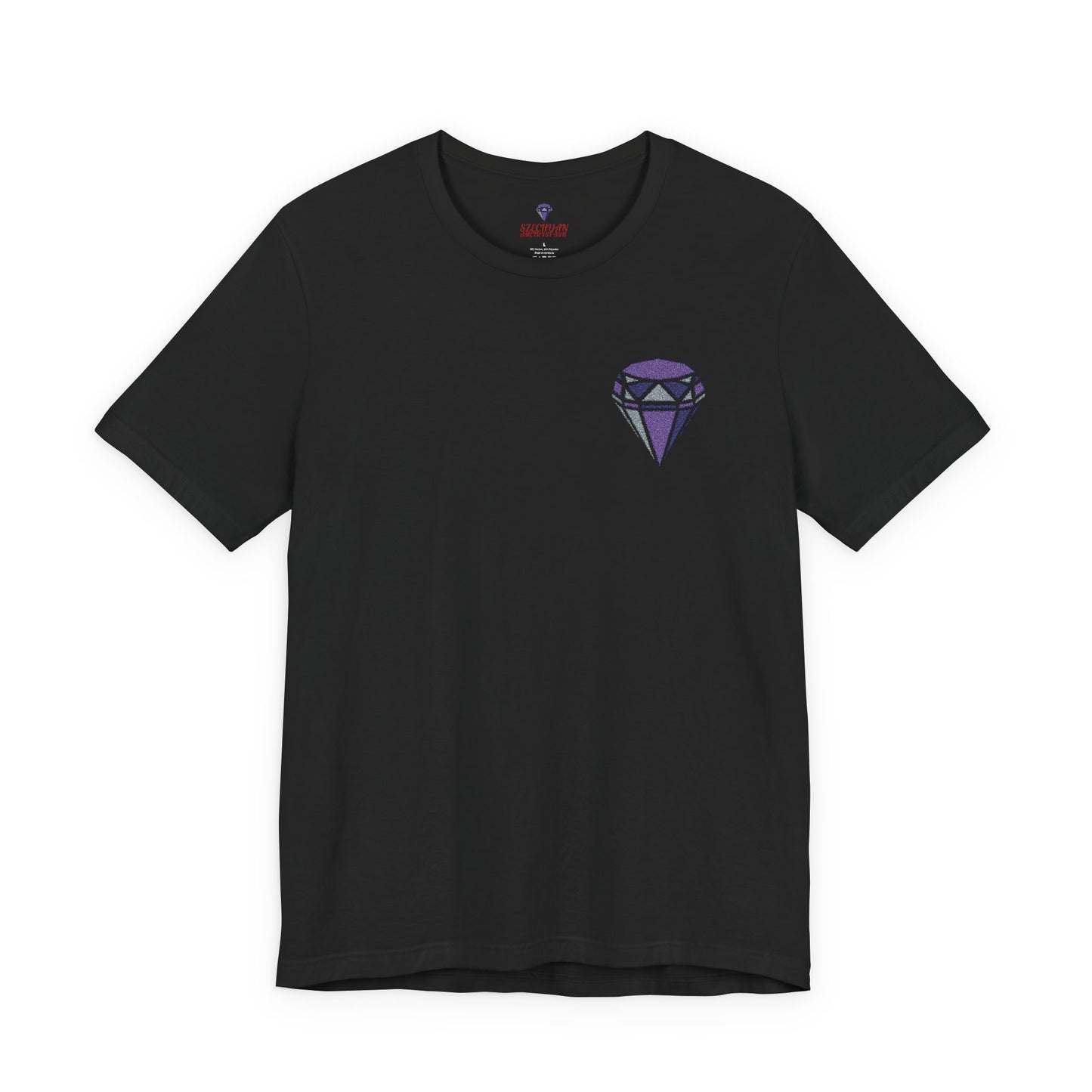 The Szechuan Amethyst Ash - Embroidered Darks