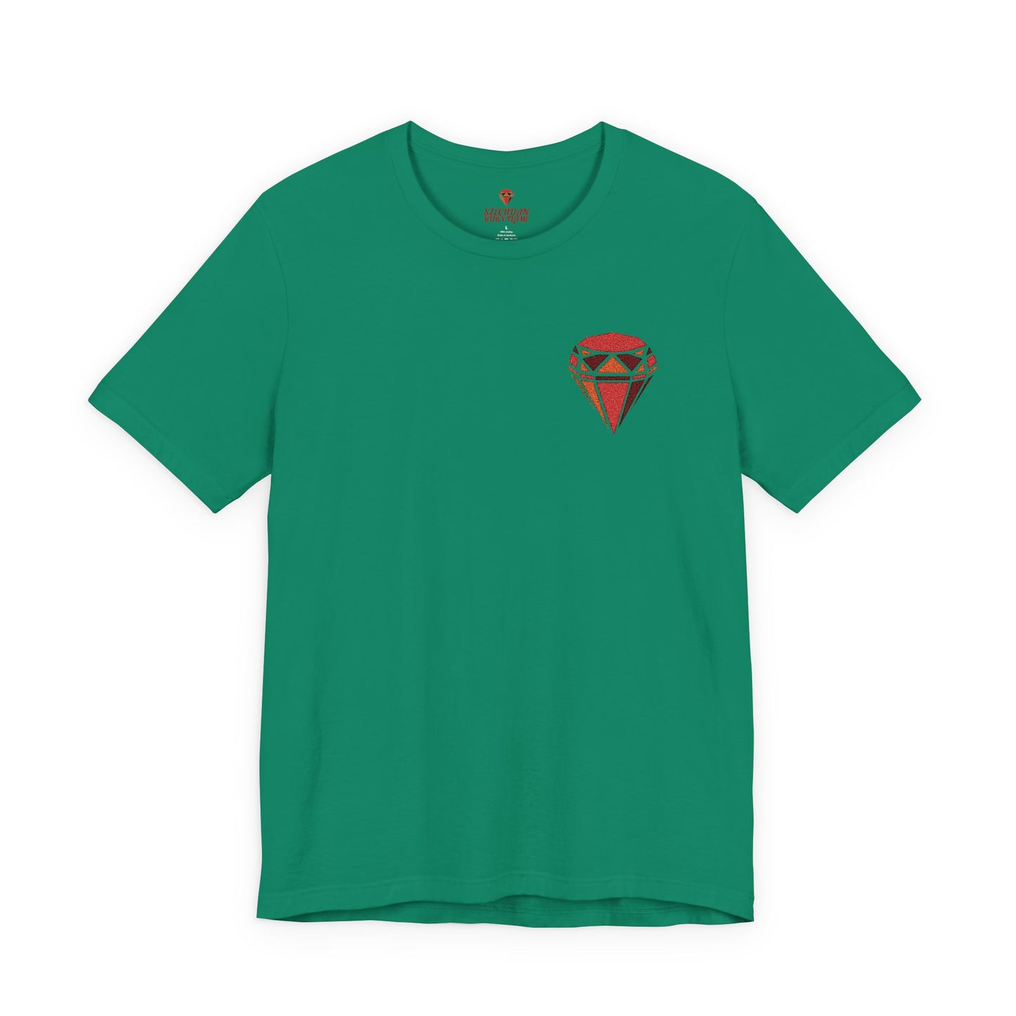 The Szechuan Ruby Flame - Embroidered Darks