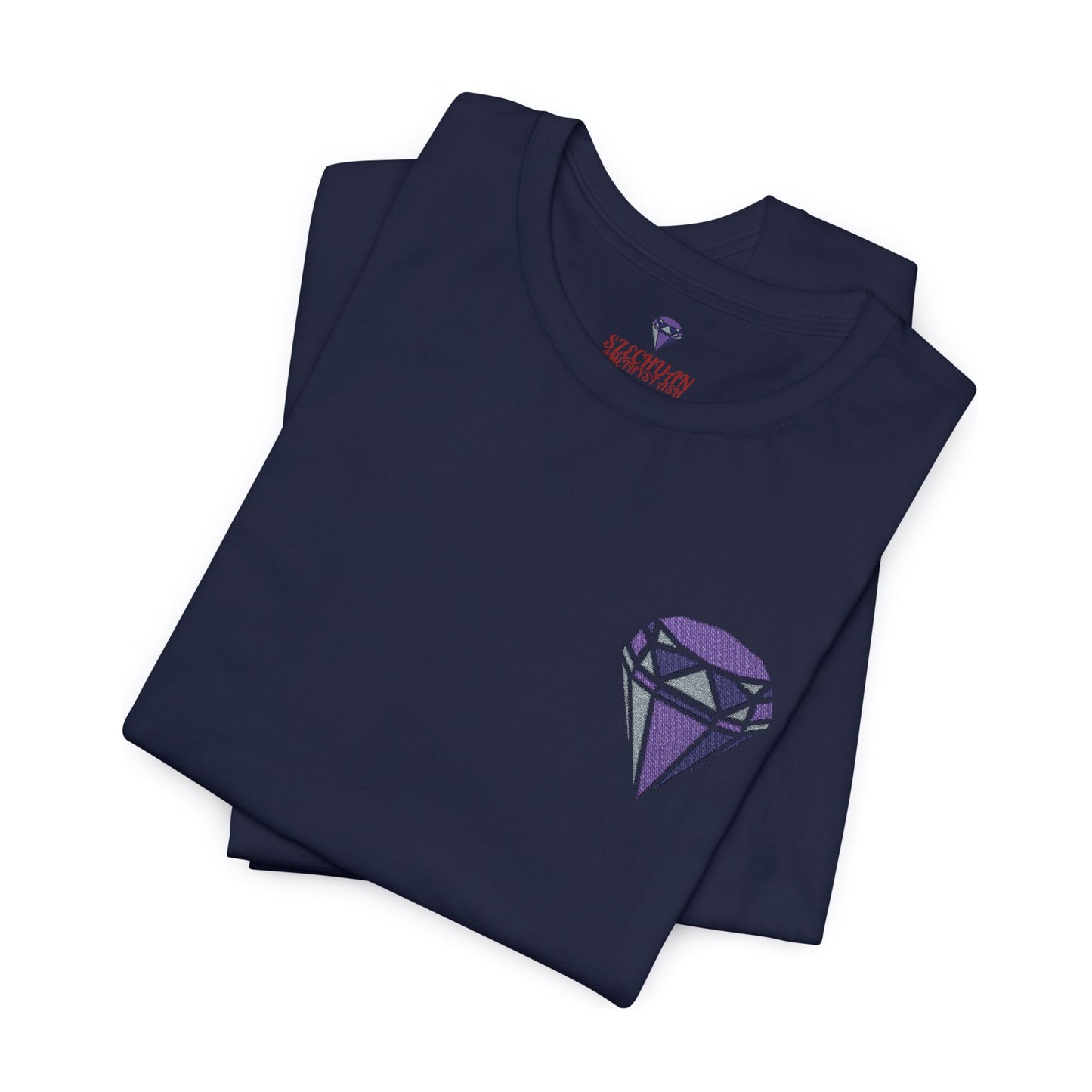 The Szechuan Amethyst Ash - Embroidered Darks