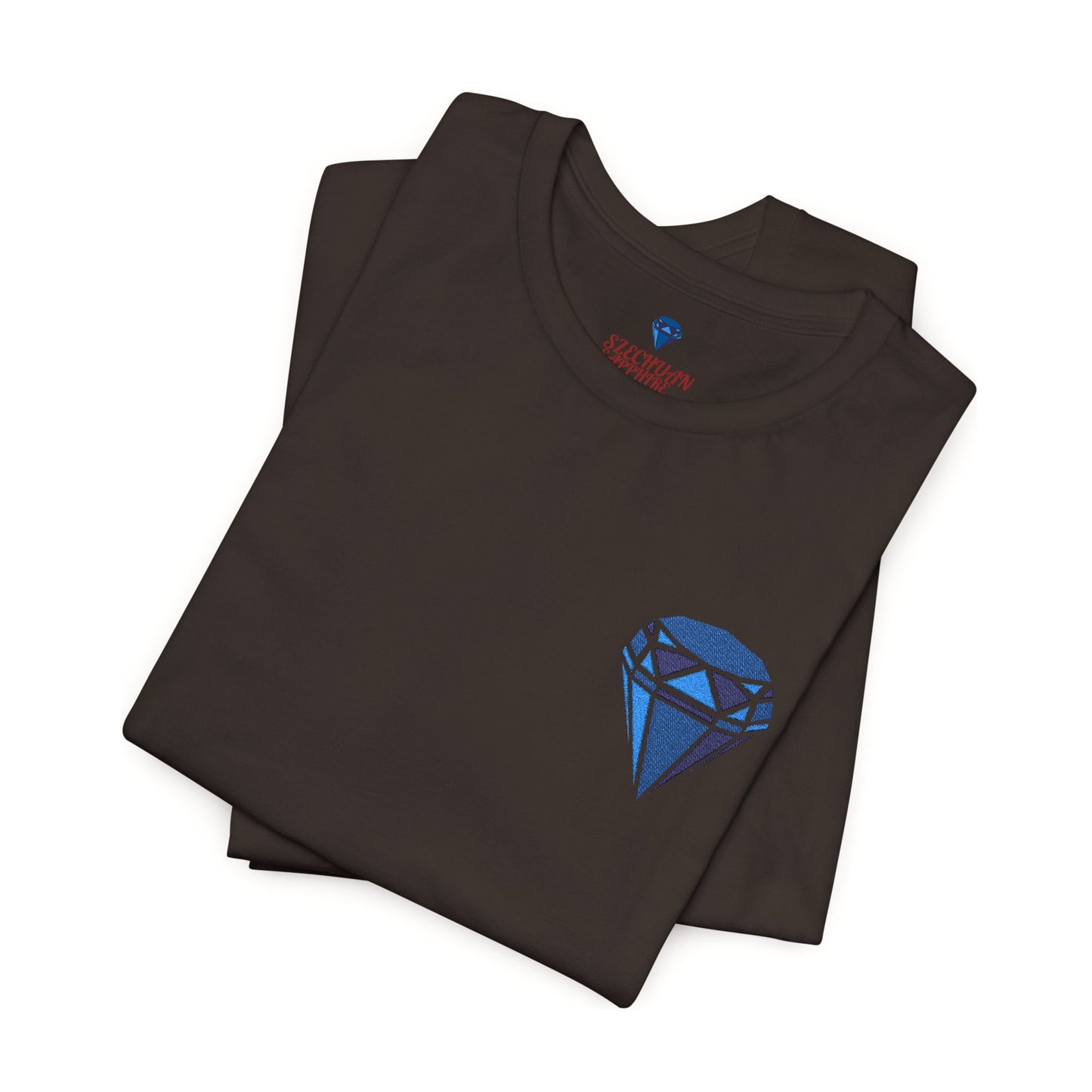 The Szechuan Sapphire - Embroidered Darks