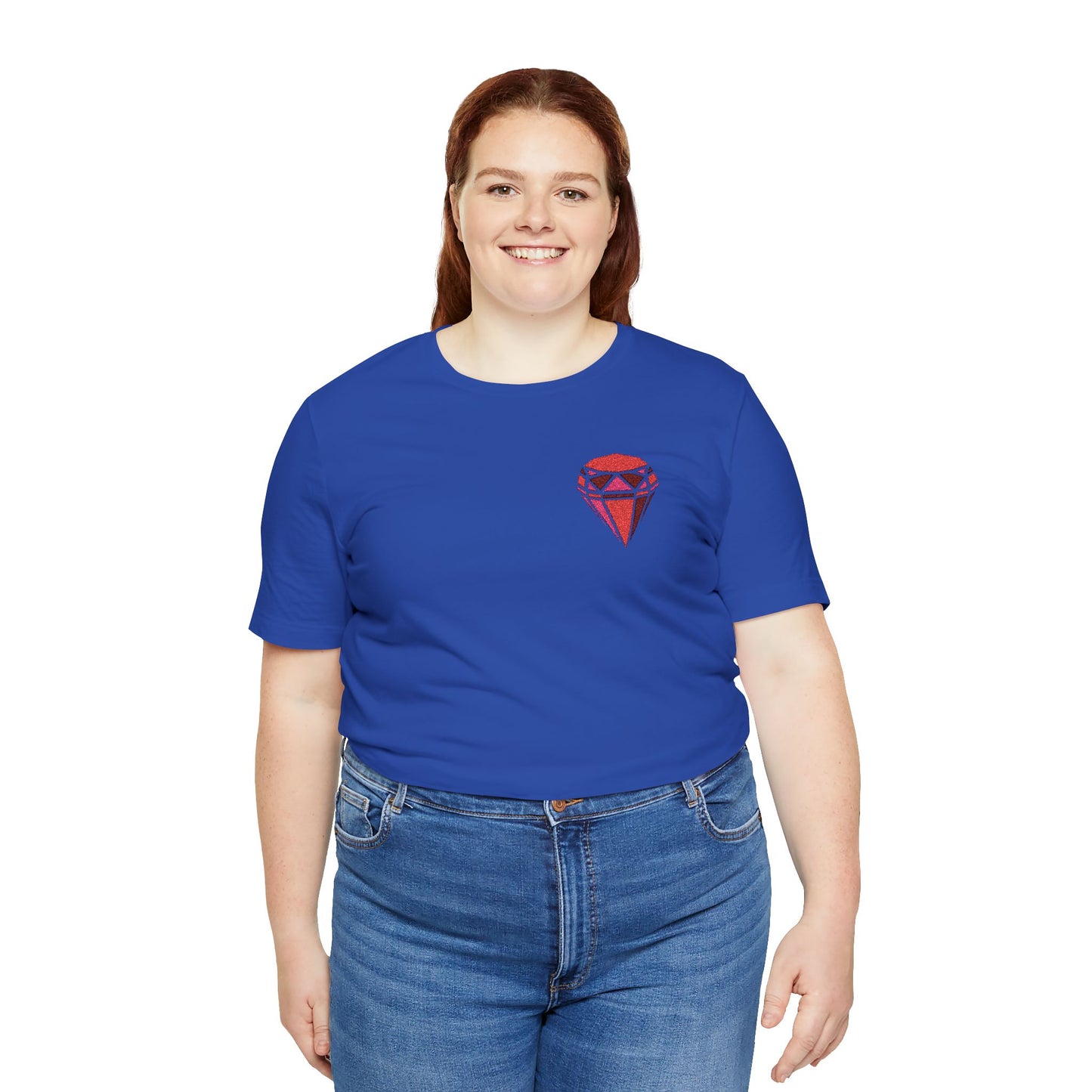 The Szechuan Ruby Flamingo– Embroidered Darks