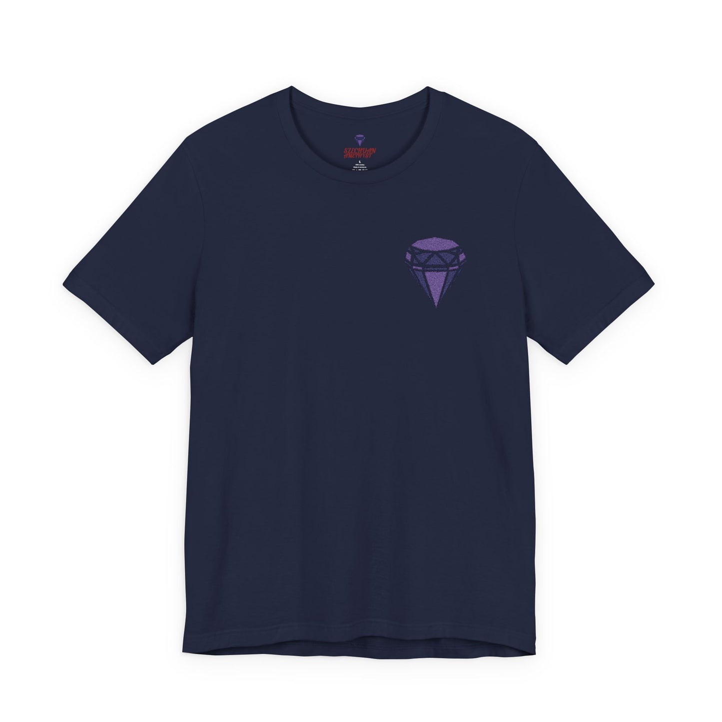 The Szechuan Amethyst - Embroidered Darks