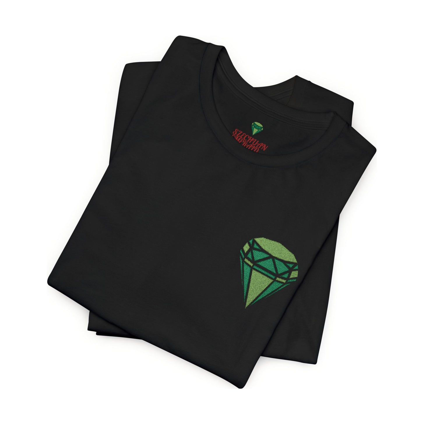 The Szechuan Emerald - Embroidered Darks